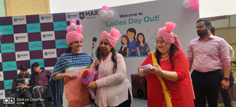 Celebrate “International Women’s Day”, at Max Hospital on 08.03.2021.