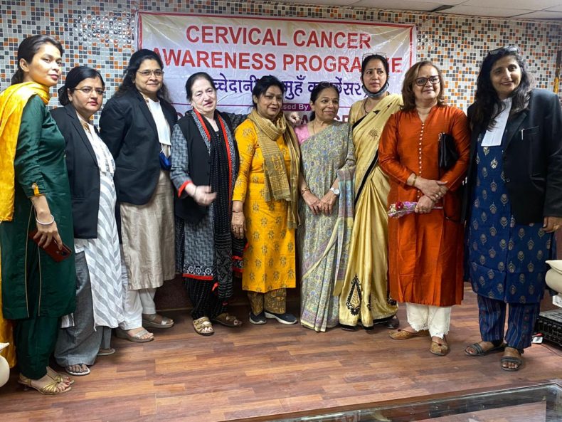Awareness Programme about Cervical Cancer and Uterus Cancer etc. on 19.03.2021.