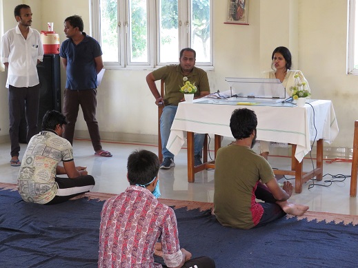 Awareness Programme at Mandoli Jail on 06.10.2021.