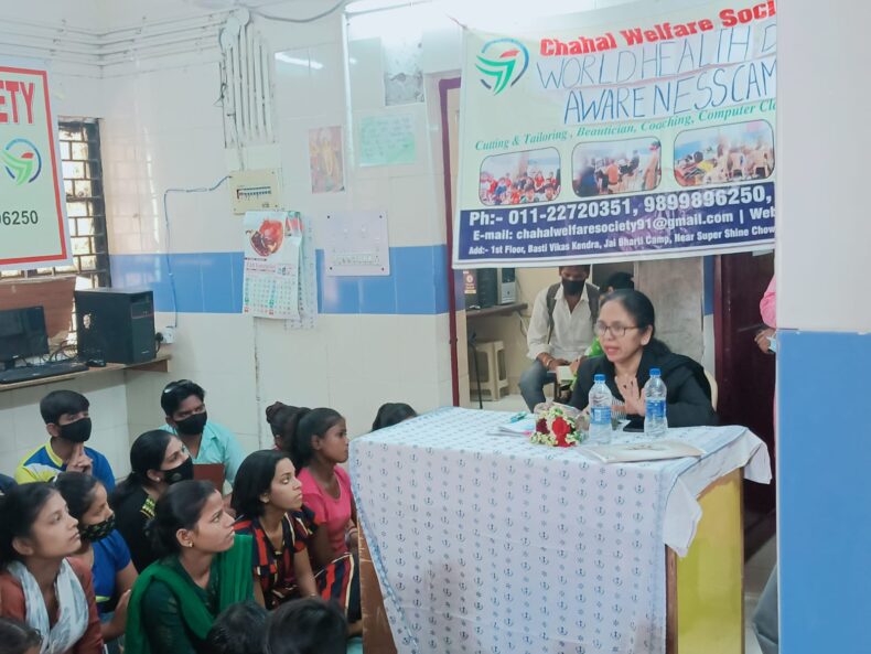 Awareness Programme on the topic “Good Touch-Bad Touch & Provisions under POCSO Act” on 07.04.22.