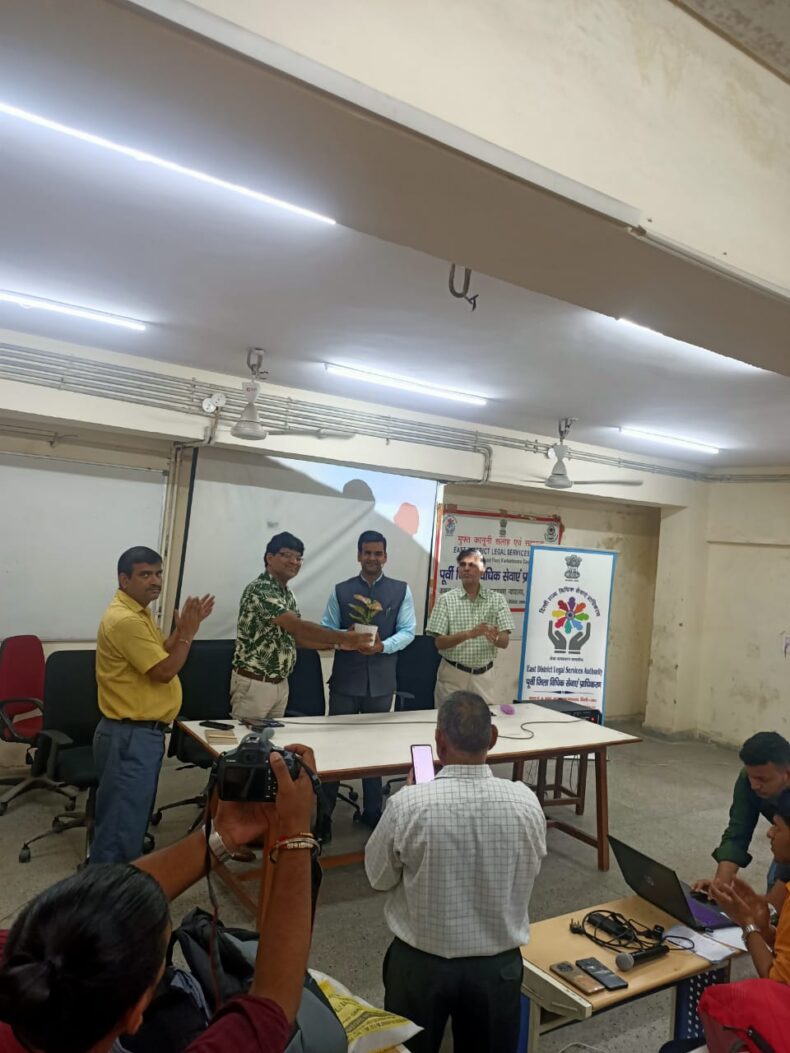 Awareness Programme on the topic “Laws related to Sexual Harassment under Bharatiya Nyaya Sanhita & The Prevention of Sexual Harassment (PoSH) at Workplace Act & Services being provided by DLSA” on 23.08.2024