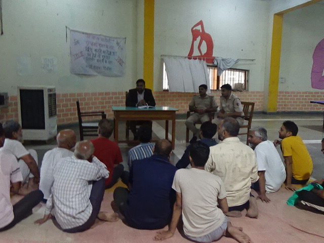 Legal Awareness Session on the topic of Understanding the basics of new criminal Laws, on 09.08.2024 in Central Jail No- 14, Mandoli, Delhi