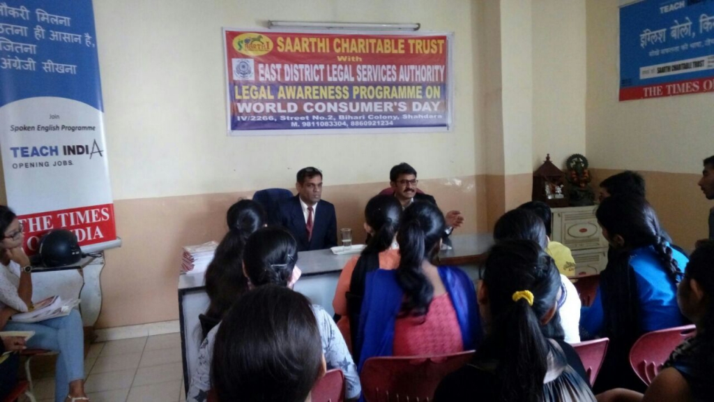 Legal Literacy-cum-Awareness Programme in “World Consumer Right Day & Protection of Consumers”   conducted on 15.03.2016 