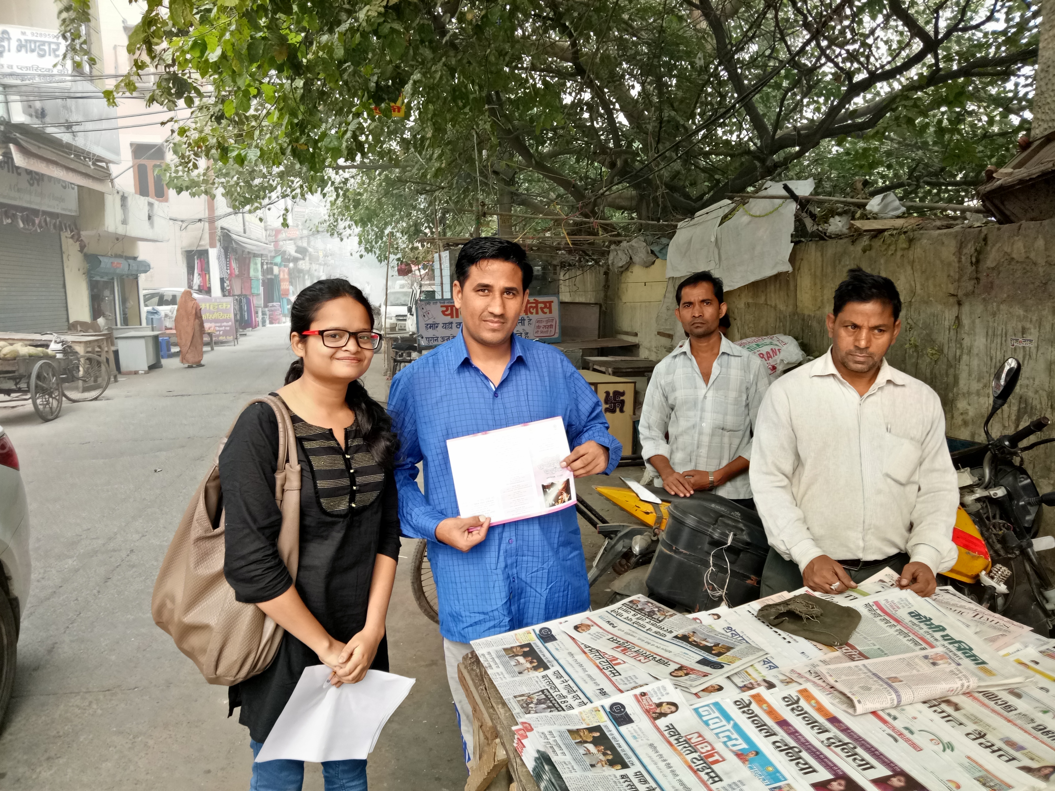 DLSA (North) was organized a Door to Door Campaign on 02.11.2016 at Rohini.