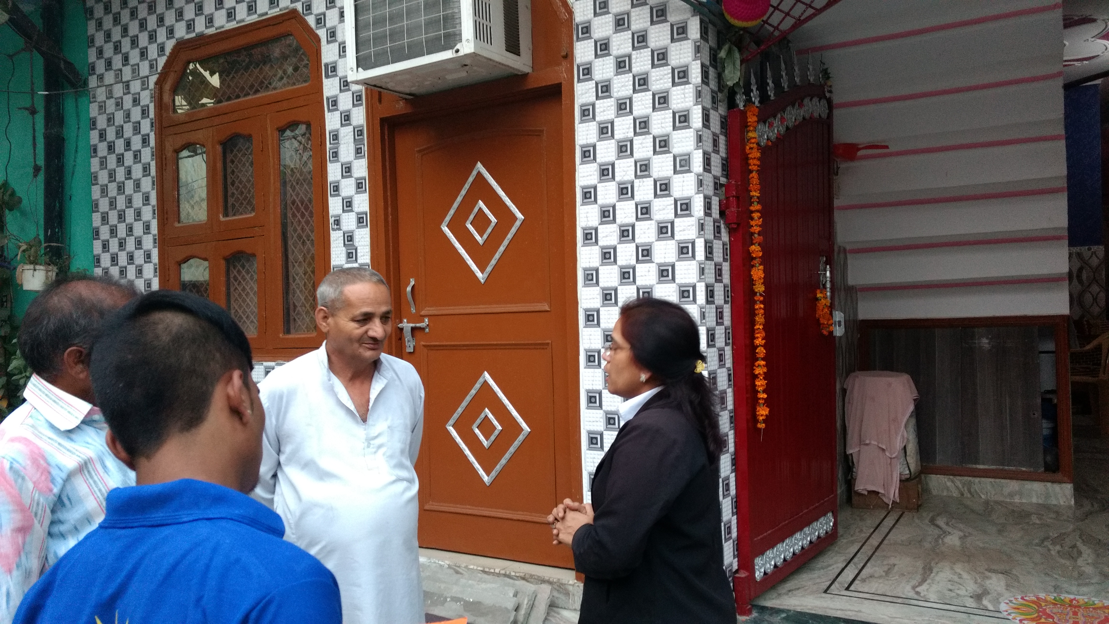 DLSA (North) was organized a Door to Door Campaign on 02.11.2016 at Yadav Nagar.