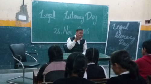 North DLSA organized a Legal Literacy programme at SKV, Khera Khurd, Delhi