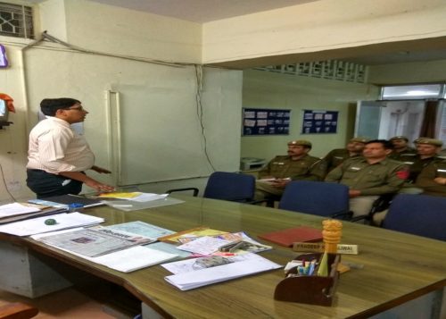 North DLSA Organized legal literacy classes at Police Station Model Town, Delhi