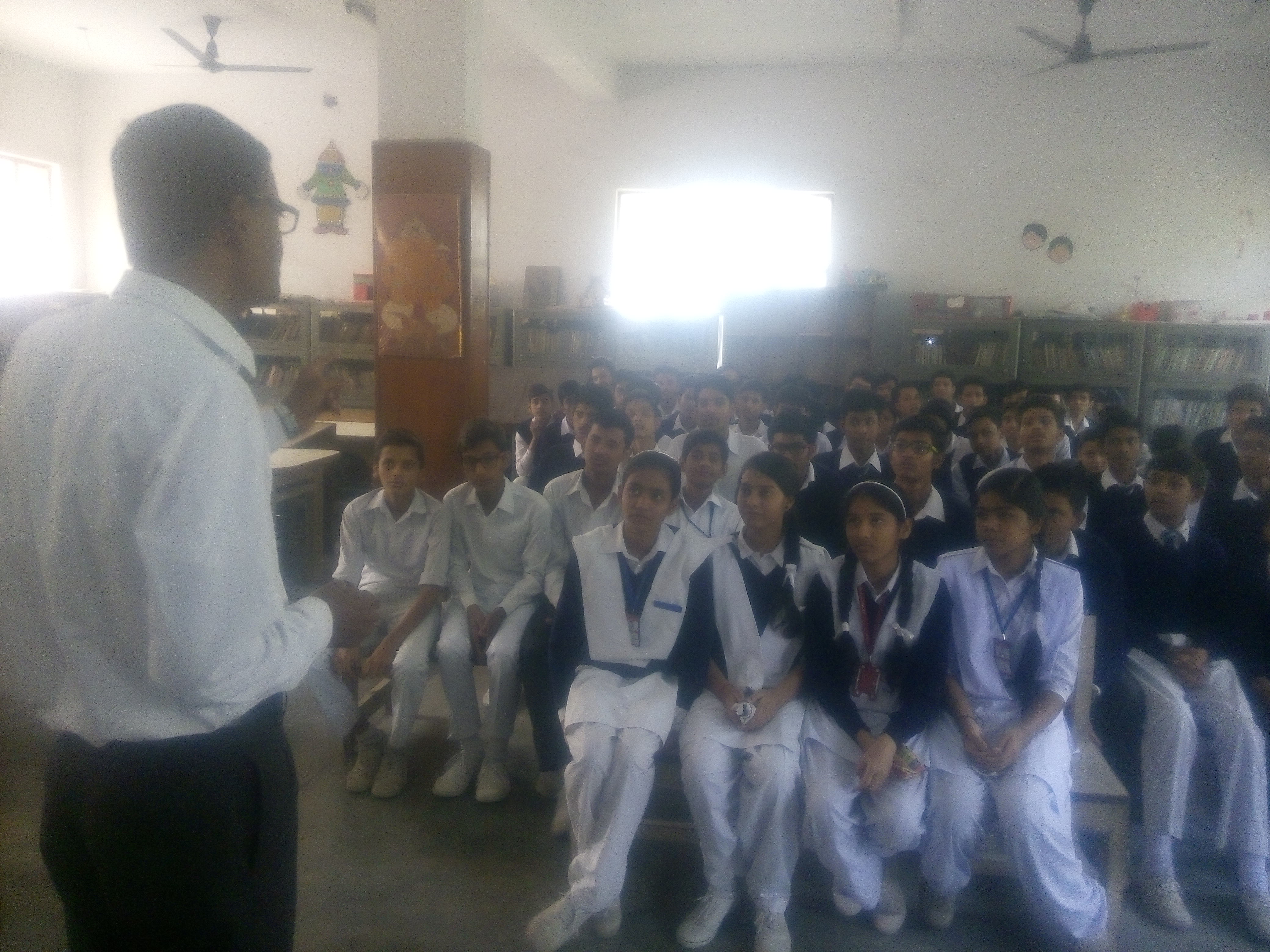 North DLSA organized a Legal Literacy programme at Bengali Boys Senior Sec. School