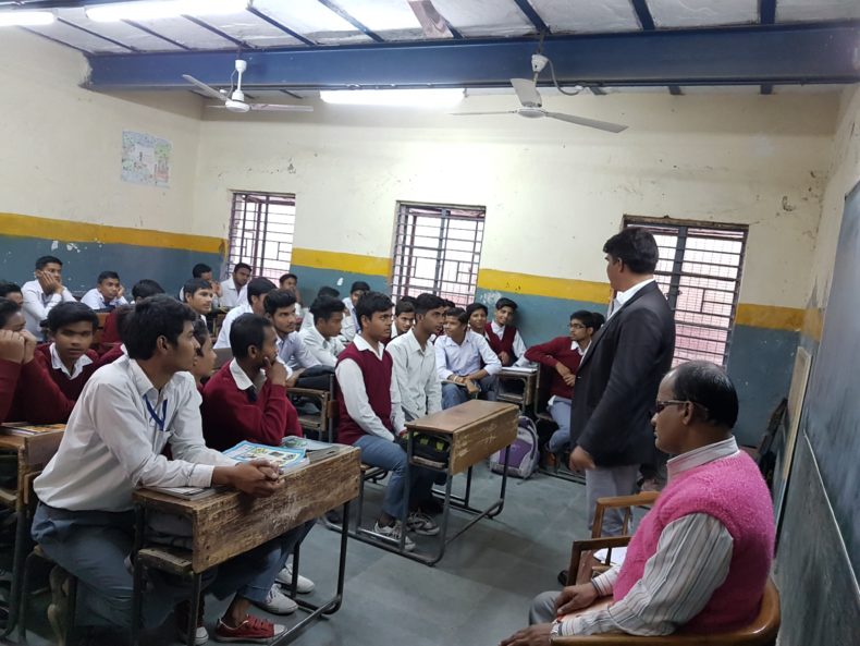North DLSA organized a Legal Literacy programme at Govt. Boys. Sr. Sec. School, Azadpur, Delhi