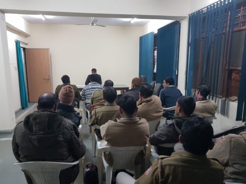 North DLSA Organized Legal Literacy Classes at Police Station K.N.K.Marg, Delhi