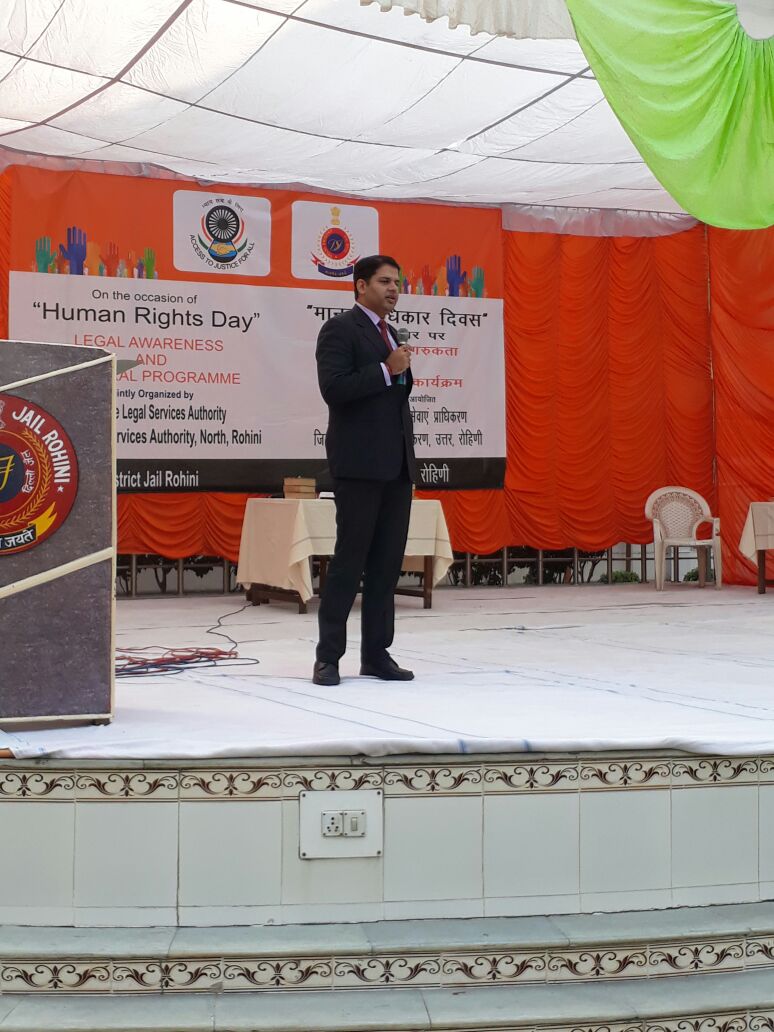 Celebrate “Human Rights Day” at District Jail Rohini