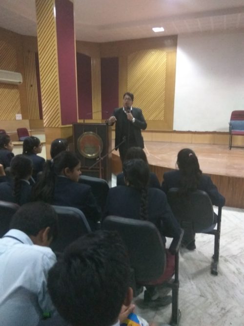 North DLSA organized a Legal Literacy programme at Maharaja Agrasen Model School, Pitampura Delhi