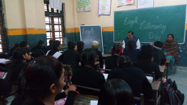 North DLSA organized a Legal Literacy programme at SKV, Khera Khurd, Delhi
