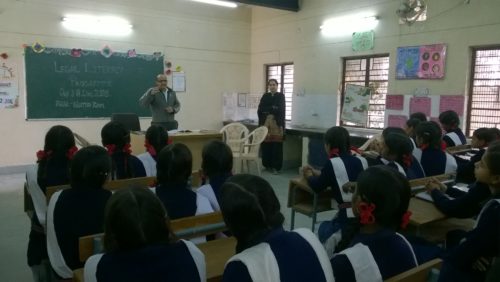 North DLSA organized a Legal Literacy programme at Govt. Girls. Sr. Sec. School, E-Blk, Jahangir Puri, Delhi