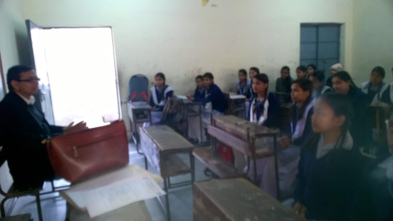 North DLSA organized a Legal Literacy programme at SKV, Kamdhenu Mangolpuri, Delhi