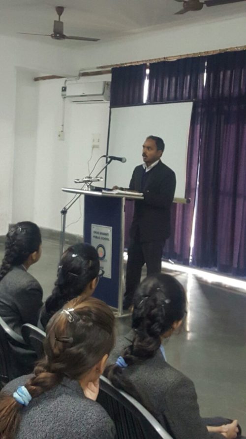 Legal Literacy programme at Vikas Bharti Public School, Sec-24, Rohini, Delhi