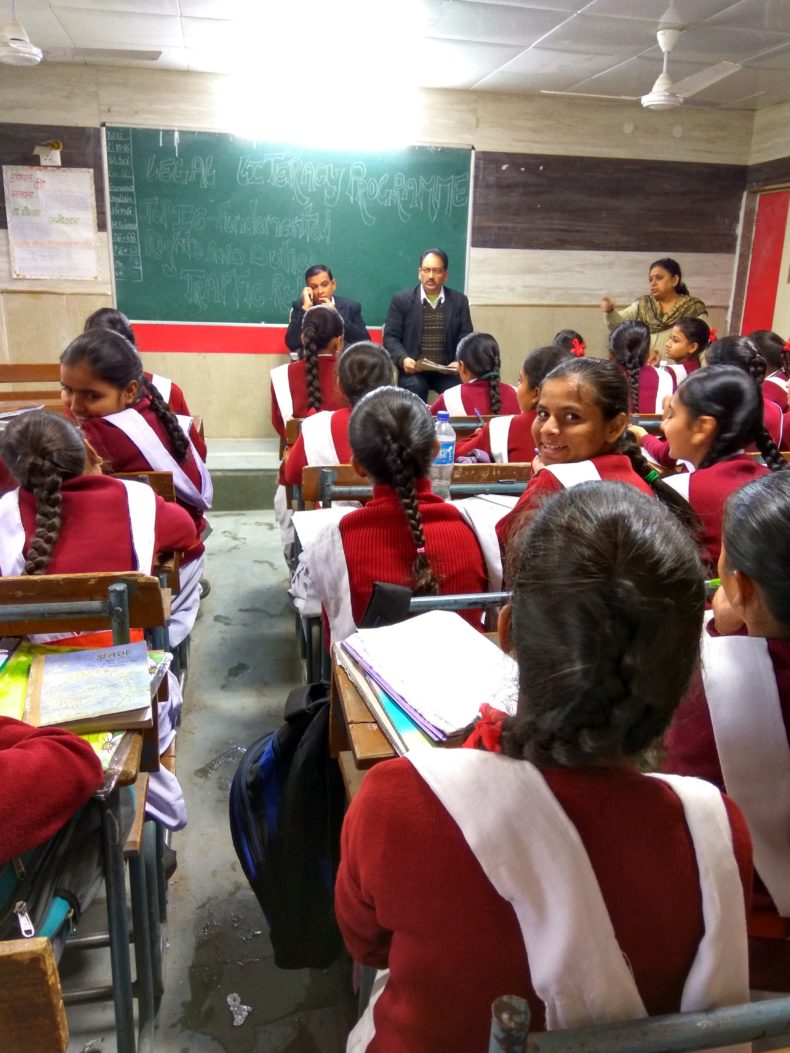 North DLSA organized a Legal Literacy programme at SKV, Pooth Kalan, Delhi