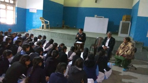 Legal Literacy programme at SKV, Daryapur Delhi