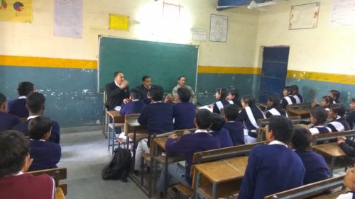 Legal Literacy programme at Govt. Co-Ed. Sr. Sec. School, Barwala, Delhi