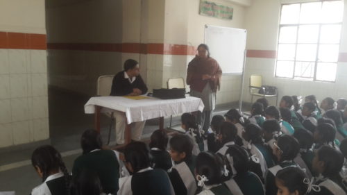 Legal Literacy programme at SKV, Shastri Nagar, Delhi