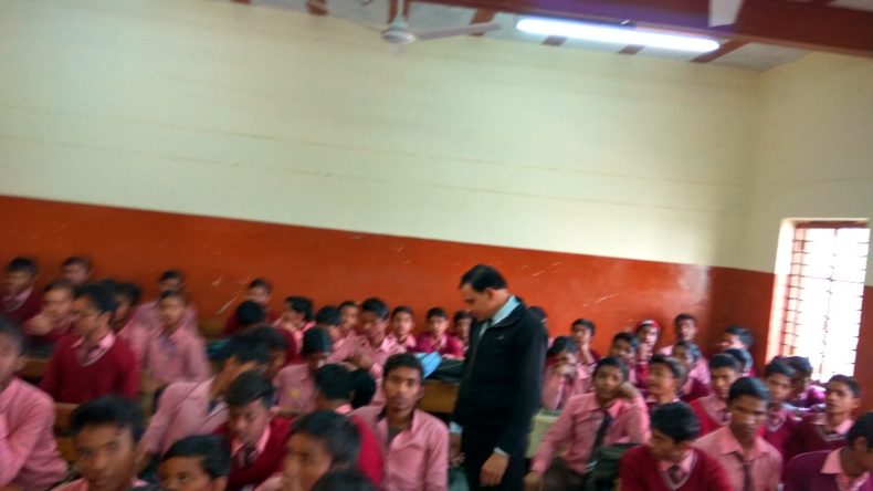 Legal Literacy programme at Govt. Boys. Sr. Sec. School No.2, Mubarkpur, Delhi