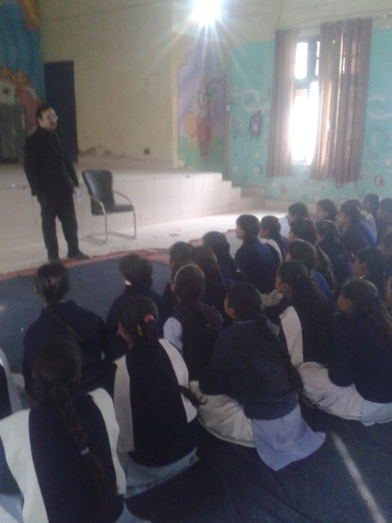 Legal Literacy programme at SKV, Tikri Khurd, Delhi