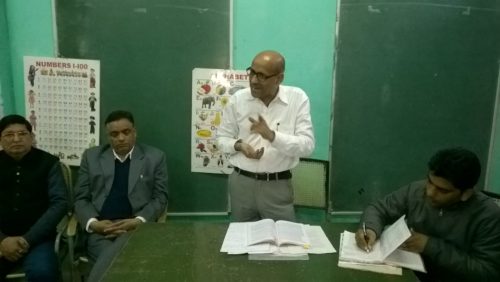 Legal Literacy programme at SBV, Prahladpur Banger, Delhi