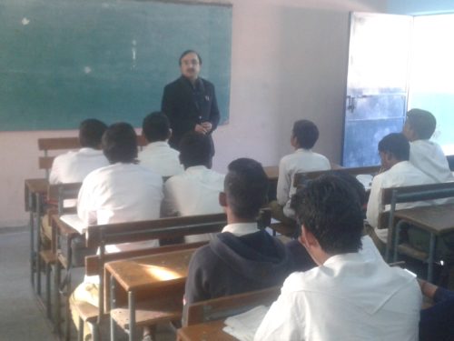 Legal Literacy programme at Govt. Boys Sec. School, Sultanpuri, Delhi