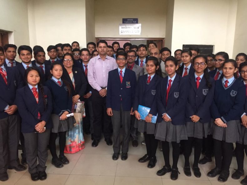 Maan Public School, Khera Khurd, visited Rohini Court, Complex, Delhi