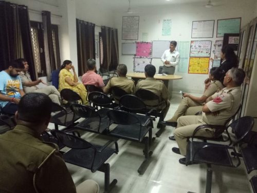 North DLSA Organized Legal Literacy Classes at Police Station K.N.K Marg, Delhi