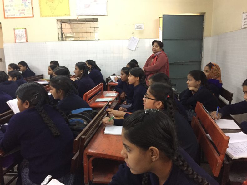 Legal Literacy programme at Govt. Girls. Sr. School, DPT Ganj, Delhi