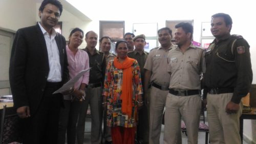 North DLSA Organized Legal Literacy Classes at Police Station Prashant Vihar, Delhi