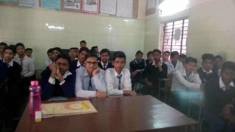 Legal Literacy programme at Govt. Boys Sec. School, Sarai Rohilla, Delhi