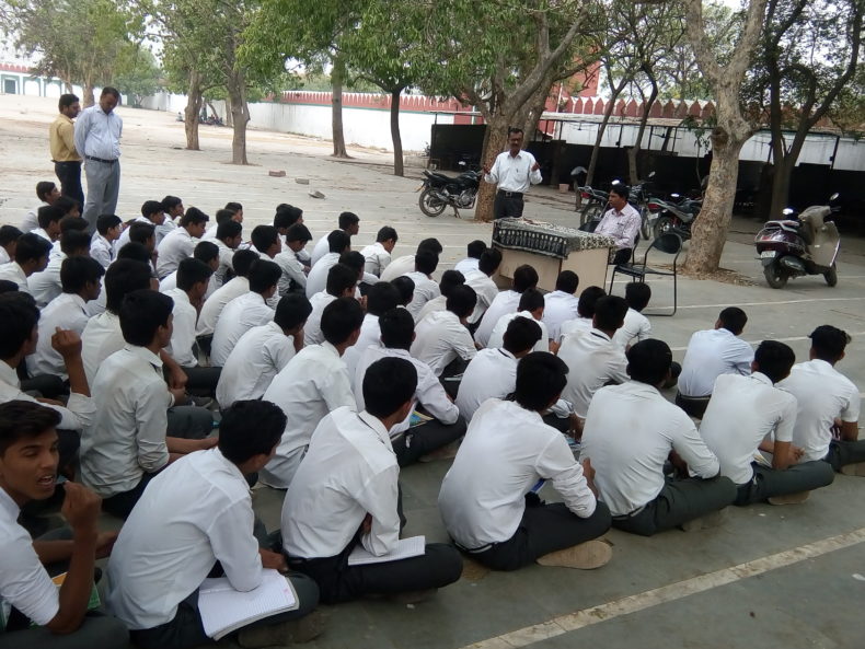 Mega Mass Literacy Programme at Quami Senior Secondary School, Shahi Idgah Road, Delhi