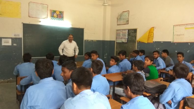 Mega Mass Literacy Programme at DCM Boys Senior Secondary School, Kishanganj, Delhi-6