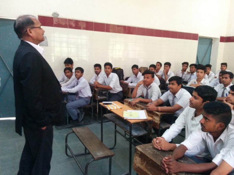 Mega Mass Literacy Programme at Govt. Boys Sen. Sec. School, Padam Nagar, Delhi