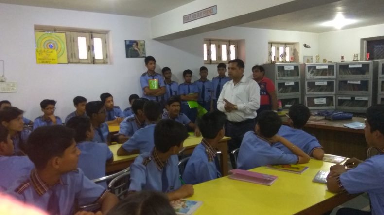 Mega Mass Literacy Campaign at Rani Public School, Sant Nagar, Burari, Delhi.