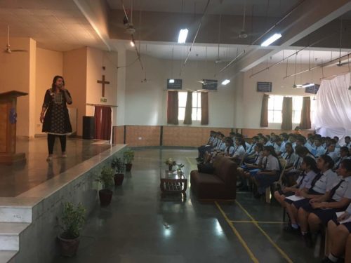 Mega Mass Lieracy Programme at Ryan Internation School, Rohini, Delhi.