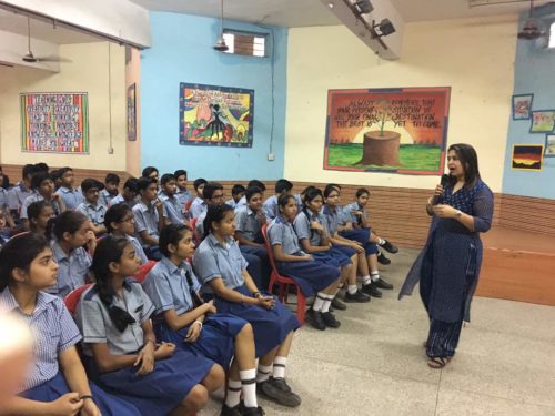 Mega Mass Lieracy Programme at Jagannath International School, Rohini, Delhi.