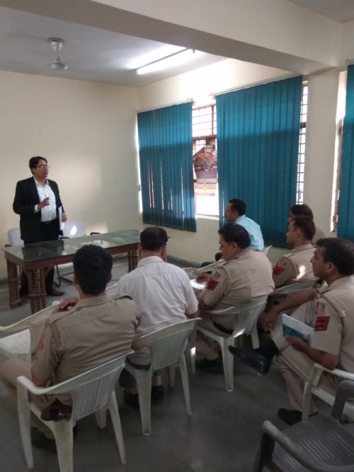 Legal Literacy Programme at Police Station KNK Marg, Delhi.