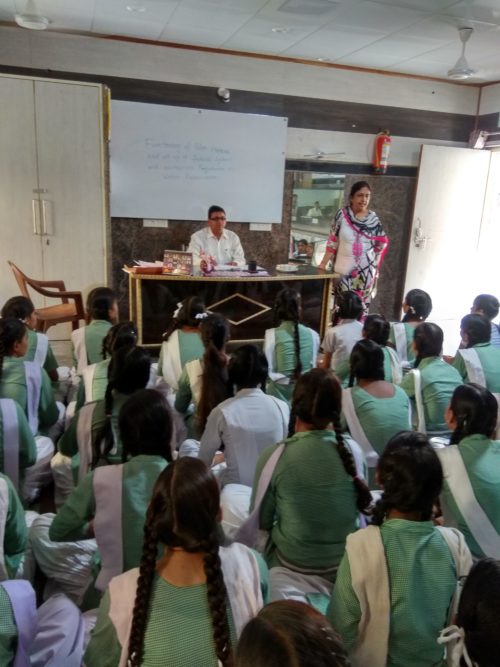 Legal Literacy Programme at S.K.V. jahagirpuri,Delhi.