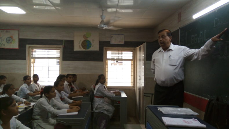 Legal Literacy Programme at SKV School, Poothkalan, Delhi.