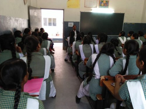 Legal Literacy Programme at DCM Girls School,kishanganj,Delhi.
