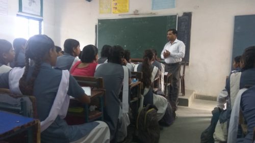 Legal Literacy Programme at SKV(MAHAVIR SINGH) School,JagatPur,DELHI.