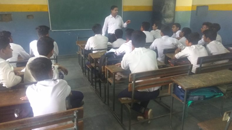 Legal Literacy Programme at GBS school,Qadipur,Delhi.