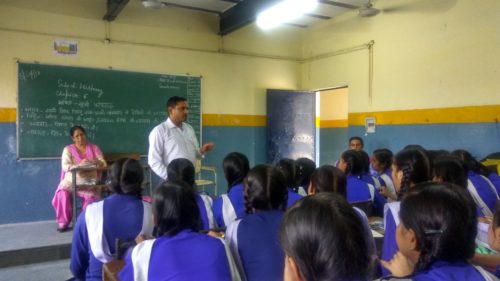 Legal Literacy Programme at GGSS School,Qadipur,Delhi.