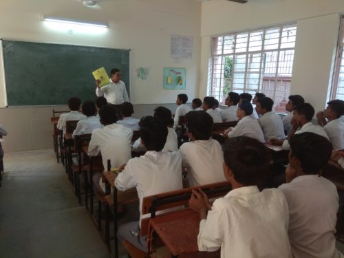 Legal Literacy Programme at S.B.V,Timarpur,Delhi