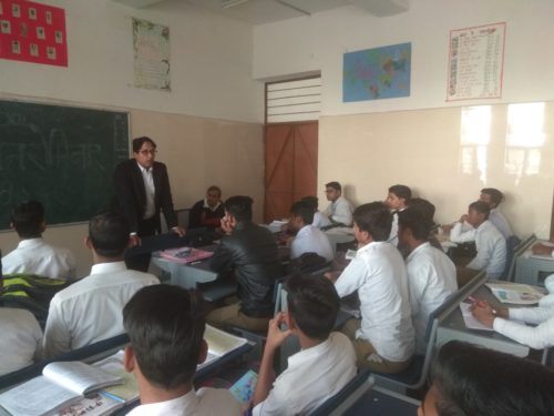 Legal Literacy Programme at GBSSS, Block-D, Jhangirpuri,Delhi.