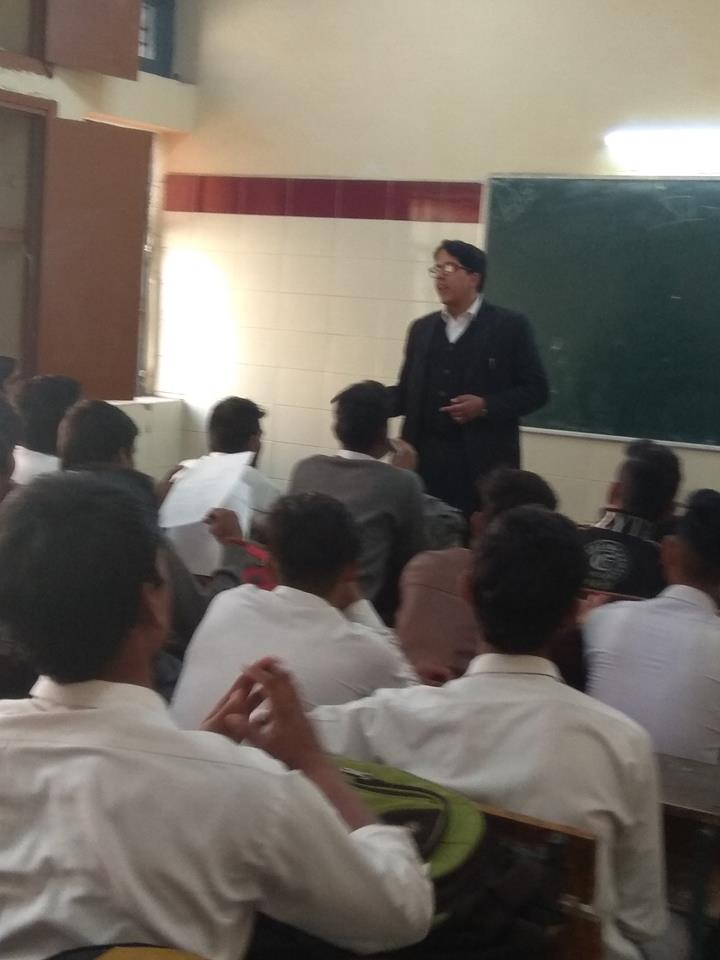 North DLSA, Rohini Courts organized a Legal Literacy Programme Govt. Boys Sr. sec. School,Padam Nagar, Delhi.