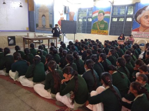 North DLSA, Rohini Courts organized a Legal Literacy Programme at Govt. Girls Sr. sec. School, No.3, Roop Nagar, Delhi.